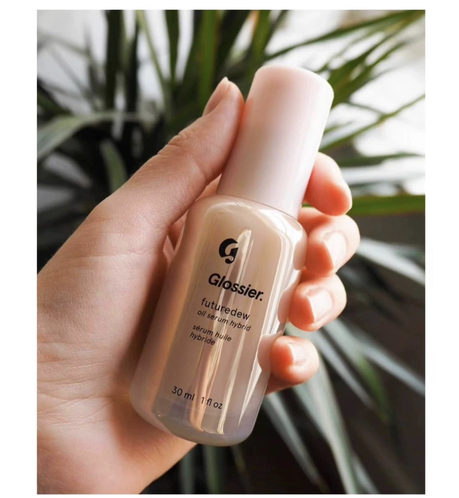 多用途！现货海淘Glossier Futuredew含油发光精华乳30ml 水光肌