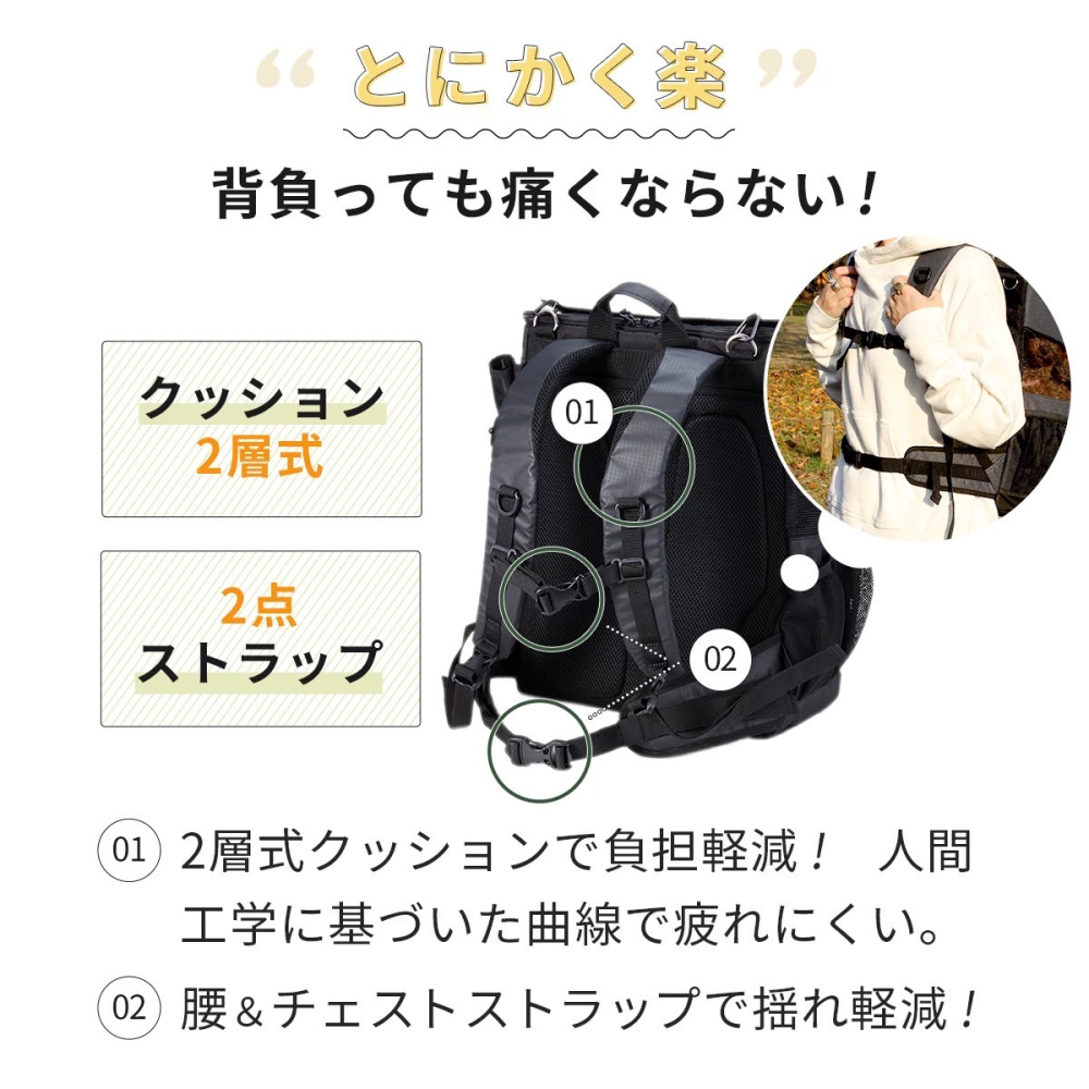 日本原装高端airB多功能防滑刮全透气宠物背包外出猫狗斜挎双肩袋