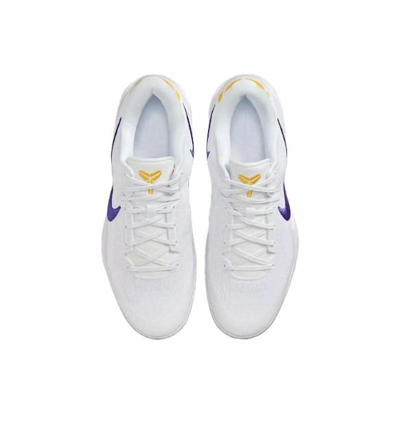 Nike Kobe 8 Protro 时尚百搭 减震 低帮 篮球鞋 男女同款 白色