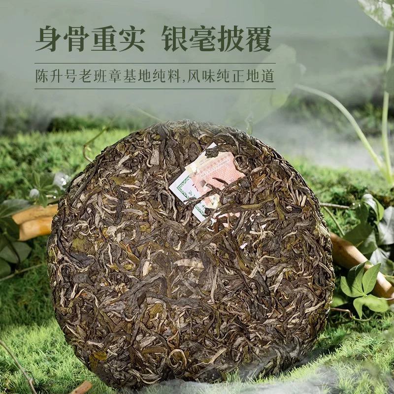 2023陈升号老班章普洱生茶357g普洱茶生茶饼茶叶茶饼云南勐海饼茶