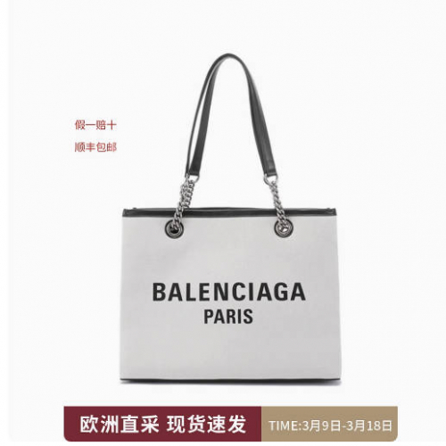 Balenciaga 女士托特包帆布包手提单肩包 759973 2AAOK